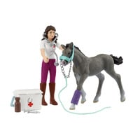 Schleich Horse Club - Mevrouw Kramer met veulen speelset 42752