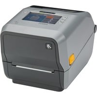 Zebra ZD621T labelprinter Grijs/antraciet, 203 dpi, USB, USB Host, Ethernet, Serial, BTLE5, Swiss Font, EZPL