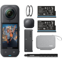 Insta360 X5 Essential bundel videocamera Zwart, 8K, 360°