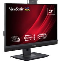 ViewSonic Video Conferencing Docking Monitor VG2757V-2K 27" Zwart (mat)/grijs, 1x HDMI, 1x DisplayPort, USB-A, USB-C, audio