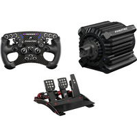 Fanatec ClubSport DD+ + Steering Wheel Formula V2.5 + Pedals V3 Bundel Zwart, Basis, stuur en pedalen, Pc, PS5 Ready, PS4 Ready