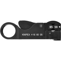 KNIPEX Coax-Afstriptang 16 60 05 SB kabelstrip-/ontmantelingsgereedschap 