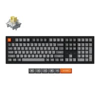 Keychron K10 Max-H14 RGB mechanisch toetsenbord Zwart, US lay-out (QWERTY), Keychron Apex Banana, 100%, RGB leds, OSA Double-shot PBT, hot swap, USB-C | 2.4 GHz | Bluetooth 5.1