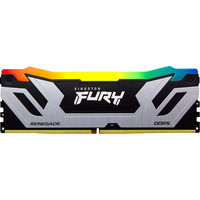 Kingston FURY 24 GB DDR5-8800 werkgeheugen Zilver/zwart, KF588CU42RSA-24, Renegade RGB, XMP 3.0