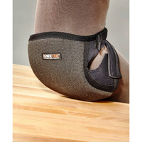 Kneetek PROFILINE KevProSoft kniebescherming Zwart/rood
