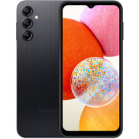 Samsung Galaxy A14 64GB Refurbished smartphone Zwart, Black Mist, Dual SIM, Android