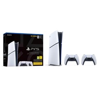 Sony PlayStation 5 Digital Edition (Slim) + extra controller spelconsole Wit/zwart