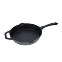 Victoria Skillet 25 cm, Seasoned bak-/braadpan Zwart, Color packaging