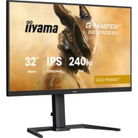 iiyama G-Master Gold Phoenix GB3290QSU-B1 31.5" gaming monitor Zwart (mat), 240Hz, HDMI, DisplayPort, USB-C, Audio, AMD FreeSync