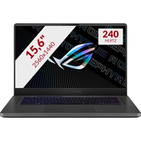 ASUS ROG Zephyrus G15 GA503RS-LN006W 15.6"  gaming laptop Grijs | Ryzen 9 6900HS | RTX 3080 | 32 GB | 1 TB SSD