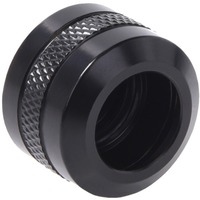 Alphacool Eiszapfen PRO 13 mm HardTube Fitting G1/4 - Deep Black verbinding Zwart (mat)