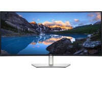 Dell UltraSharp U4025QW 40" 4K Ultra HD Curved UltraWide monitor Zilver, 1x DisplayPort, 1x HDMI, 3x USB-C, 5x USB-A, 2x Thunderbolt, 1x RJ-45, 120 Hz
