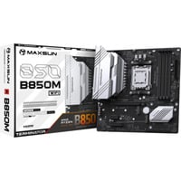 MAXSUN MS-Terminator B850M WIFI socket AM5 moederbord Zwart, RAID, 2.5 Gb-LAN, WLAN, BT, Sound, µATX