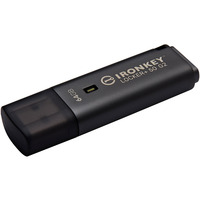 Kingston IronKey Locker+ 50 G2 USB Flash Drive 64 GB usb-stick Antraciet, USB-A 3.2 Gen 1