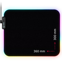 LORGAR Steller 913 gaming muismat Zwart