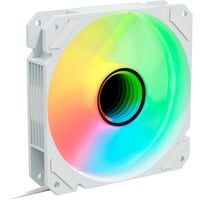 Sharkoon SHARK Mirror RGB PWM case fan Wit, 4-pin PWM