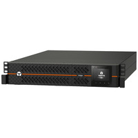 Vertiv Edge 2200IRT2UXL ups Zwart,  2U, 2200 VA, 1980 W, 6x C13, 1x C19, USB