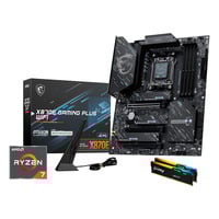 ALTERNATE Upgrade Kit X870E GAMING PLUS WIFI + Ryzen 7 9850X3D + 32 GB Zwart, Moederbord, CPU, Geheugen