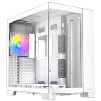 Antec C8 ARGB white midi tower behuizing Wit | 2x USB-A | 1x USB-C | Tempered Glass