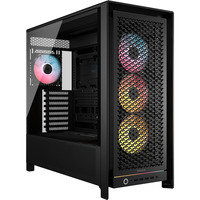 Corsair FRAME 5000D RS ARGB midi tower behuizing Zwart | 4x USB-A | 1x USB-C | RGB | Tempered Glass