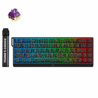 MCHOSE Ace 68 Hall Effect Magnetic Switch Gaming Keyboard Zwart, US lay-out (QWERTY), TTC Dragon Lord, 65%, RGB, Hot swap, USB-C, Hall Effect Sensor