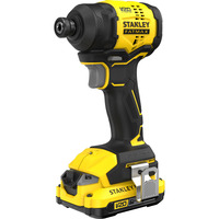 Stanley FatMax V20 18V Slagschroevendraaier slagmoersleutel Zwart/geel, Accu en oplader inbegrepen, met koffer