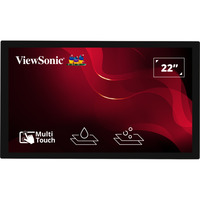ViewSonic XF2230 21.5” FHD Industrial Display open frame touchmonitor 21.5" Zwart, 1x DisplayPort, 1x HDMI, 1x VGA, 24/7 gebruik