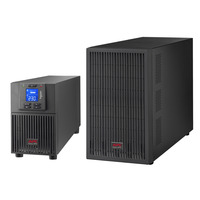 APC Easy UPS On-Line 3000VA SRV3KIL-E ups Zwart, 2700 W, Tower, 6x C13 + 1x C19, Intelligente kaartsleuf, LCD, verlengde runtime
