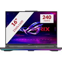 ASUS ROG Strix G16 G614FR-S5252W 16"  gaming laptop Grijs/groen | R9 9955HX | RTX 5070 Ti | 32 GB | 1 TB SSD
