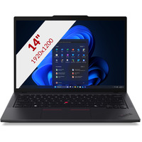 Lenovo ThinkPad T14 Gen 6 (21QG001UMH) 14" Copilot+ laptop Zwart | Core Ultra 7 258V | Arc Graphics 140V | 32 GB | 1 TB SSD