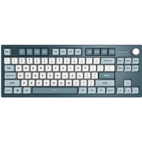Montech Mkey Freedom TKL RGB mechanisch toetsenbord Donkerblauw, US lay-out (QWERTY), Gateron G Pro Brown, 80% (TKL)	, Hot-swappable, RGB, PBT