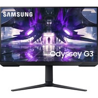 SAMSUNG Odyssey G3 S27AG322NU 27" gaming monitor Zwart, 165 Hz, HDMI, DisplayPort, AMD FreeSync