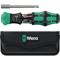 Wera bitset Zwart/groen