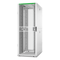 APC NetShelter SX, Networking Rack Enclosure, 42U, 1991H x 750W x 1200D mm server rack Wit/groen, AR3340W2