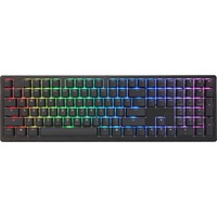 Ducky Zero 6108 Classic Black, gaming toetsenbord Zwart/wit, US lay-out, Cherry MX2A Brown, RGB leds, Double-shot PBT, hot swap, 2.4GHz | Bluetooth | USB-C