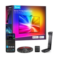 Govee TV Backlight 3 Lite led strip Zwart, 2,4GHz wifi, Bluetooth, voor 55 - 65 inch tv's