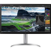 LG UltraFine 32UQ850V-W 31.5" 4K Ultra HD monitor Wit, 1x DisplayPort, 2x HDMI, 1x USB-C, 2x USB-A