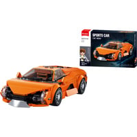 Sluban ModelBricks - Oranje supersportwagen Constructiespeelgoed Schaal 1:32