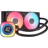 Corsair iCUE LINK TITAN 240 RX LCD RGB Refurbished waterkoeling Zwart