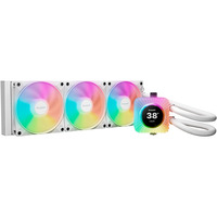 be quiet! Light Loop IO LCD 360 waterkoeling Wit, 4-pin PWM fan-connector
