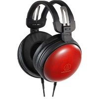 Audio-Technica ATH-AWAS hoofdtelefoon Zwart/rood