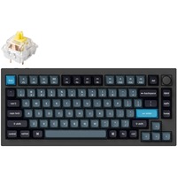Keychron Q1 Pro-M4, toetsenbord Zwart, US lay-out, Keychron K Pro Banana, RGB leds, 65%, KSA double-shot PBT, hot swap, Bluetooth 5.1, Knob