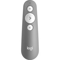 Logitech R500s-laserafstandsbediening voor presentaties presenter Grijs, Bluetooth Low Energy | 2.4GHz-verbinding