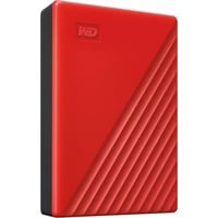 WD My Passport 6 TB externe harde schijf Rood, Micro-USB-B 3.2 Gen 1