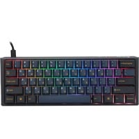 Ducky One 3 Pro Mini RGB mechanisch gaming toetsenbord Zwart, US lay-out (QWERTY), Cherry MX2A Speed Silver, 60%, RGB led, Double-shot PBT, QUACK Mechanics, hot swap