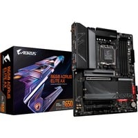 GIGABYTE B650 AORUS Elite AX socket AM5 moederbord Zwart, RAID, 2.5 GbE-LAN, Wi-Fi 6E, BT 5.2, Sound, ATX