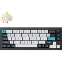 Keychron Q2 Max-M4, toetsenbord Zwart, US lay-out, Gateron Jupiter Banana, RGB leds, 65%, KSA double-shot PBT, hot swap, Knob, 2.4GHz | Bluetooth 5.1 | USB-C