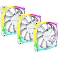 Montech AX120 fan PWM 3-pack case fan Wit, 3 stuks, 4-pin PWM