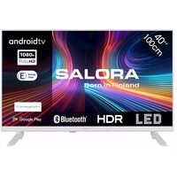 Salora 40FWA555 40" Led-tv Wit, Bluetooth, Wifi, Android 