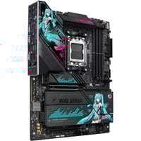 ASUS ROG Strix X870E-H Gaming WiFi7 Hatsune Miku Edition socket AM5 moederbord Zwart, RAID, 5 Gb-LAN, WLAN, BT, Sound, ATX